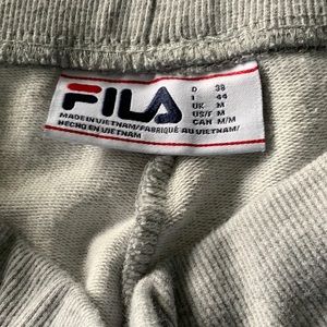 Womens fila sweat pants